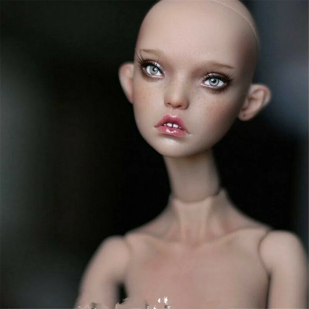 New  1/4 BJD SD Doll Kunis Girls Ball Fashion Resin Free Face Up Details high heels and flat feet