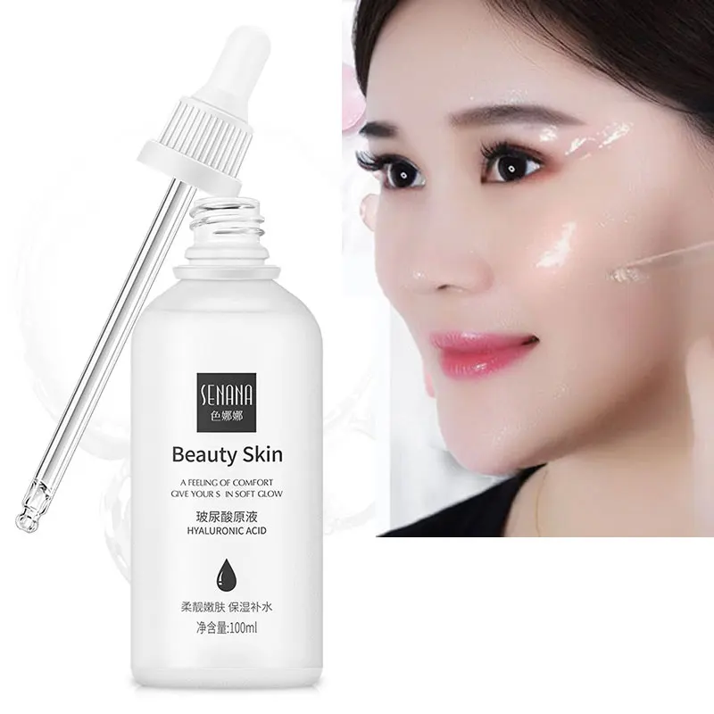 100ml pure Liquid hyaluronic acid face serum Skin Care  Wrinkle Essence Whitening Moisturizing facial hyaluronik asit serum