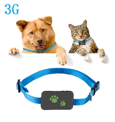 DAGPS con contapassi Localizzatore GPS per cani da compagnia Real 3G 2G per bambini per persona/animale domestico/prodotti TK203 30 ore Funzione posizione chiamata rotolo