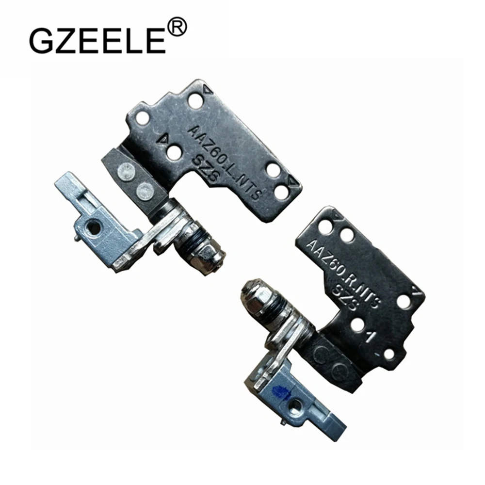 

GZEELE New Laptop LCD Screen Hinges For DELL Latitude E7470 hinges L+R Non-Touch MRH5G 32HFD LCD Hinges Left Right L R laptop No