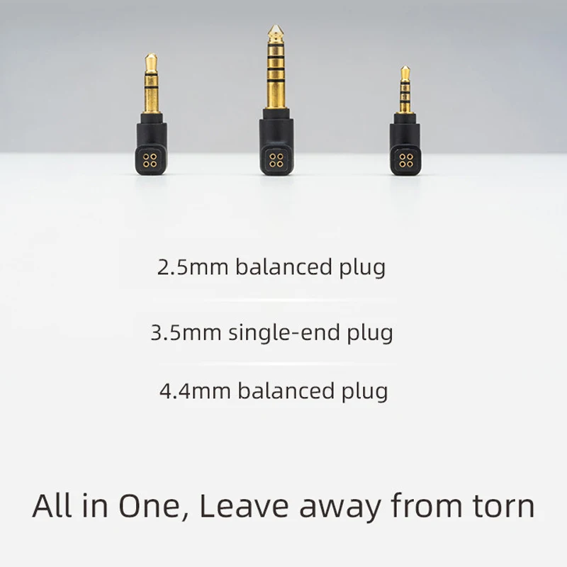 Moondrop PCC 同軸 OCC 銅線 6N 純粋な単結晶銅プロフェッショナル交換可能ケーブル