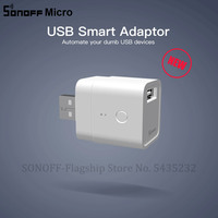 Itead SONOFF Micro USB 5V Wireless USB Smart Adaptor Make USB Devices Smart via eWeLink APP Remote Control Alexa Google Home