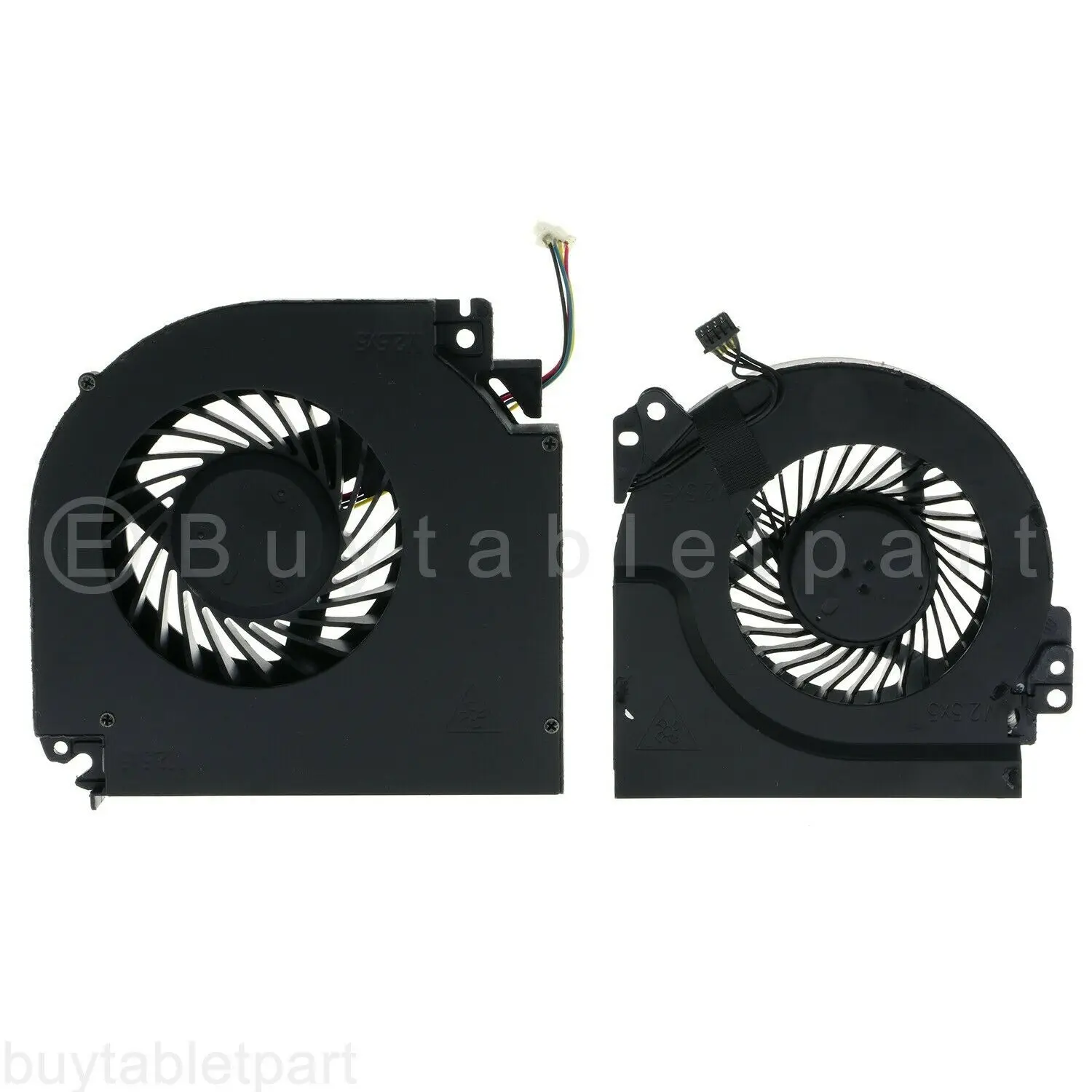 

JIANGLUN CPU+GPU Cooling Fan For Dell Precision M6800 Graphics Laptop TJJ0R 7DDM8