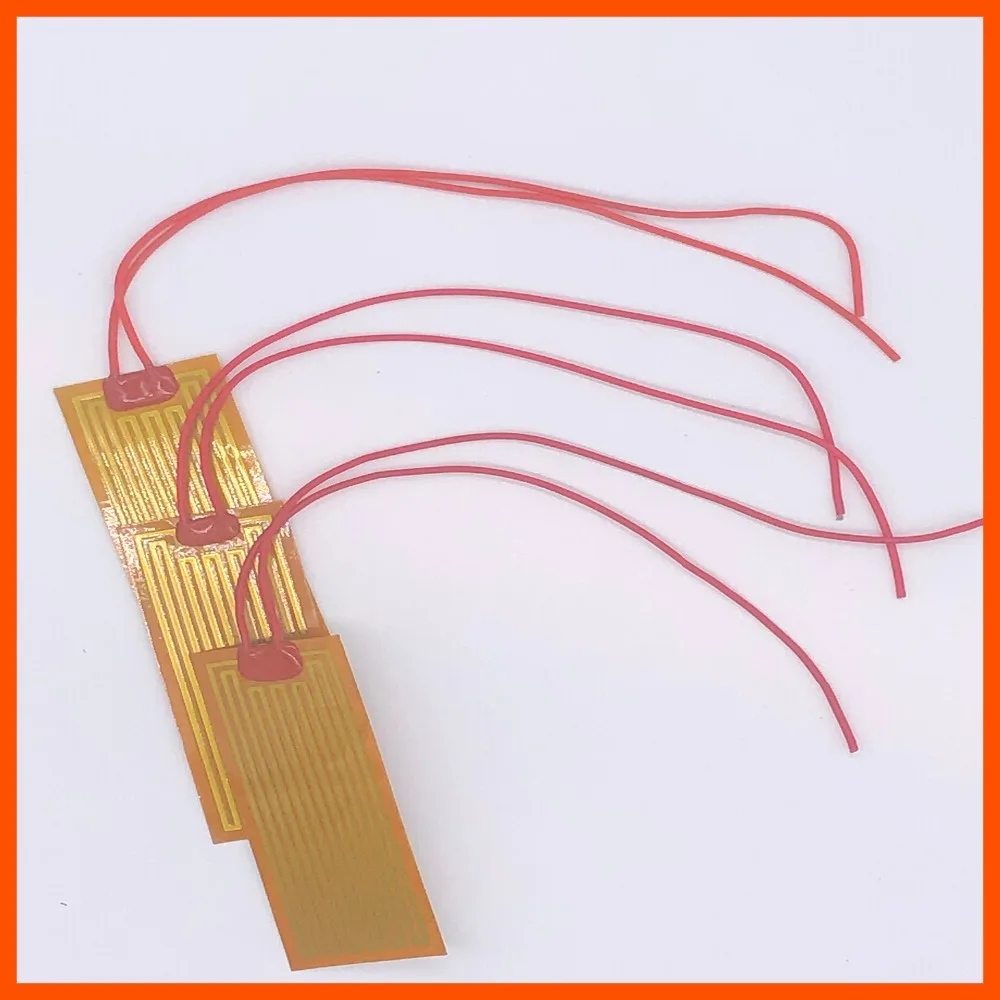 

147x530mm 125V 174W 90ohm PI film heating polyimide heater heat rubber electric Element For element heating pan flexible Custome