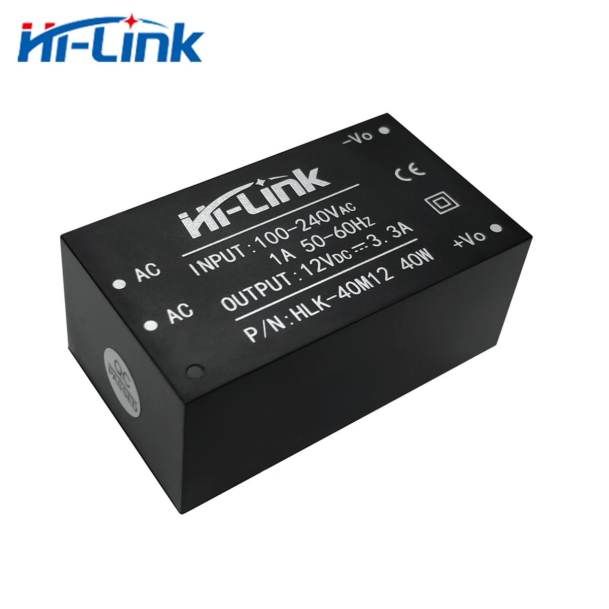 

Hi-Link Original 5pcs HLK-40M12 40W 12V AC DC модуль питания CE RoHs