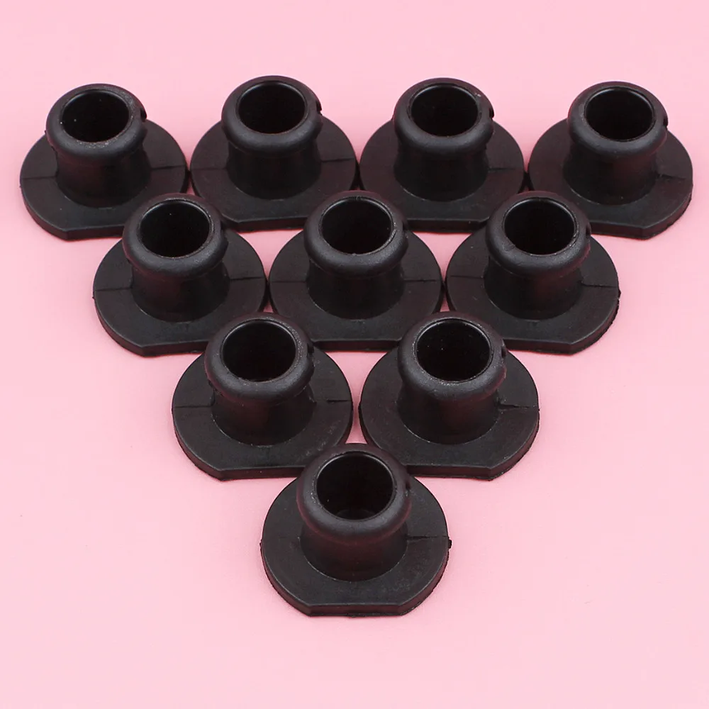 10pcs/lot AV Buffer Plug Cap Kit For Stihl MS 170 180 MS170 MS180 017 018 Chainsaw Replacement Spare Tool Parts