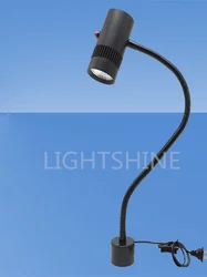 Led Machine Tool Lamp Magnet Work Lamp Hose Lamp CNC Lathe Punch Machine Tool Lamp 110v-220vac 7w