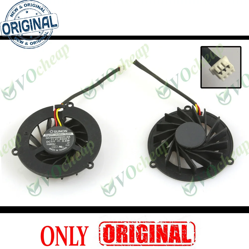 New Notebook Laptop Cooling Fan (Cooler) For ACER Travelmate 4000 6000 8000 Series - GC054509VH-8A 11.V1.B969.F.ZW6