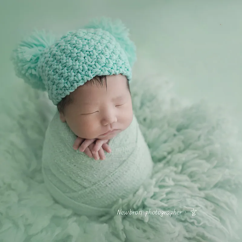 60cm austrália tapetes de lã pura fotografia do bebê cobertor fundo flokati adereços para recém-nascidos foto tiro acessórios