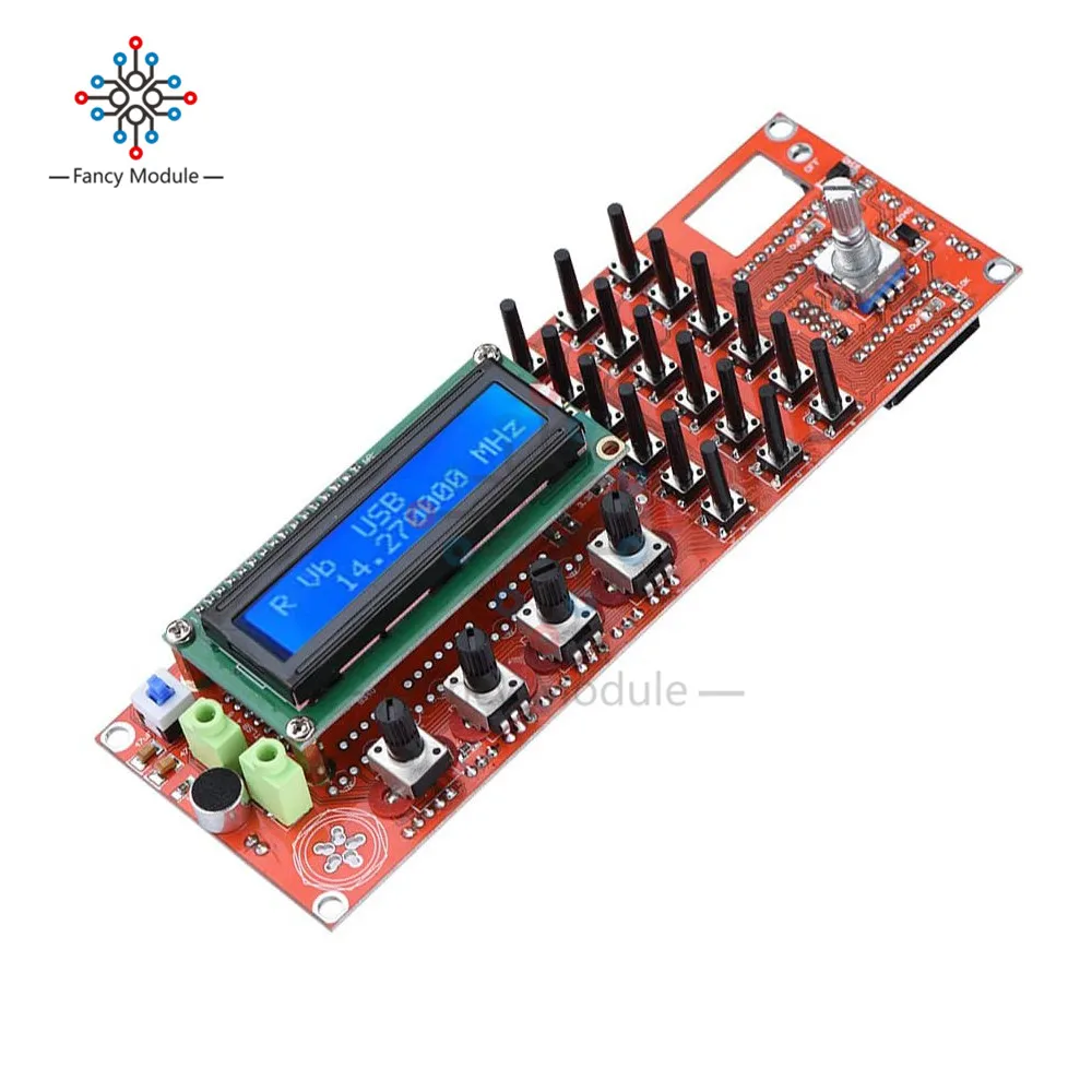 Generator sygnału DDS AD9850 moduł 0 ~ 55MHz Radio krótkofalowe pasmo fal dla HAM Radio SSB6.1 Transceiver VFO SSB