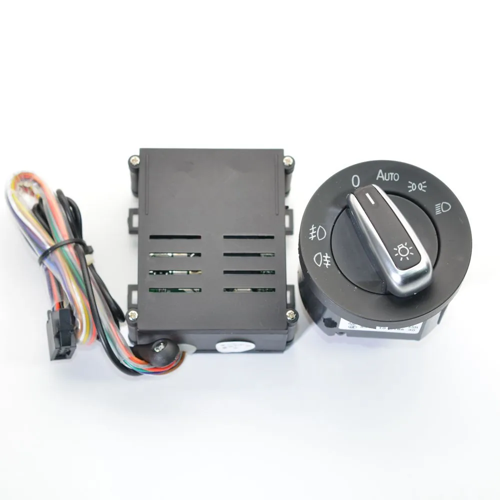 

Car lights switch + chrome auto sensor light for Passat B5 Lavida Bora Polo Golf 4 new Santana Beetle 5ND 941 431 B