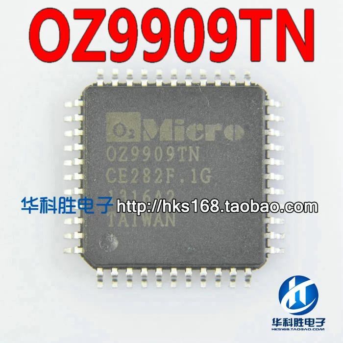 Original 2PCS / OZ9909TN IC QFP-44