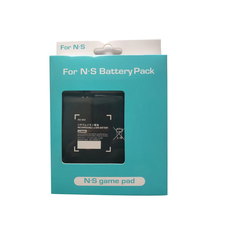 10pcs 3.7V 4310mAh แบตเตอรี่ในตัวสำหรับ Switch NS คอนโซลอะไหล่แบตเตอรี่