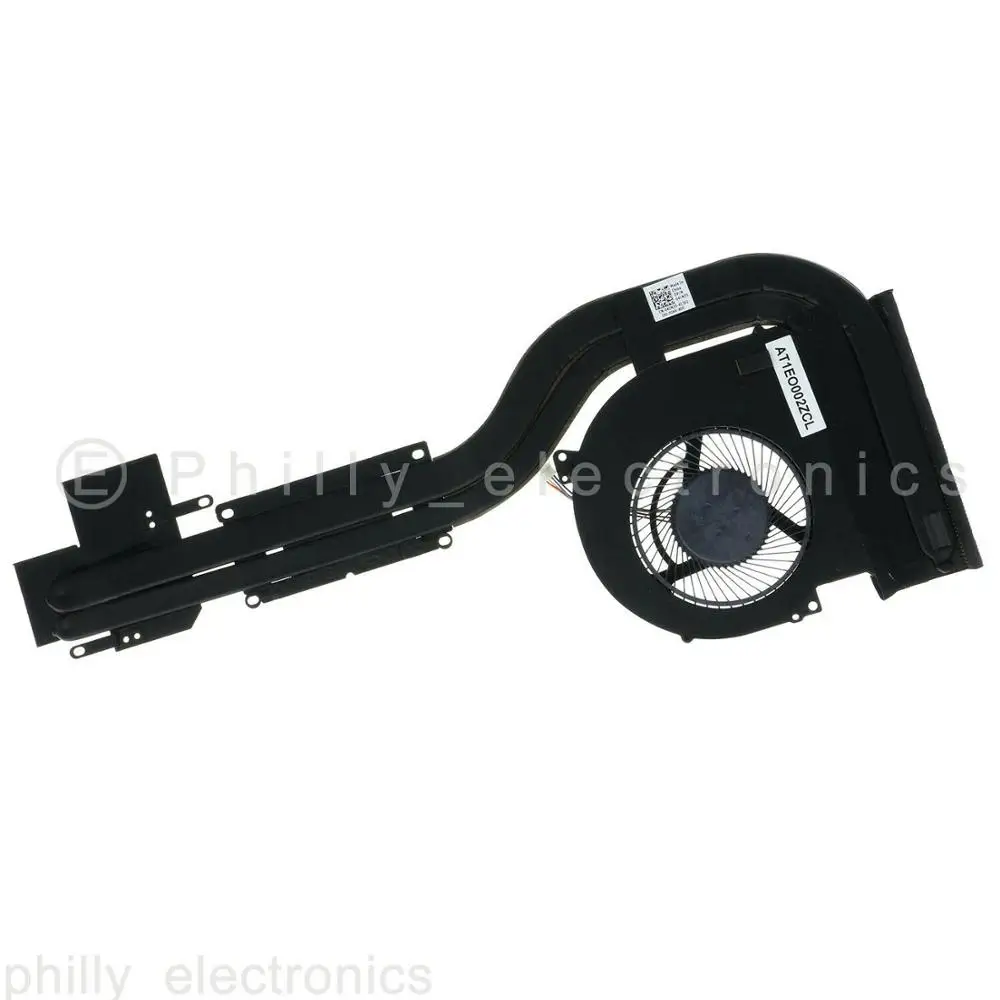 Imagem -03 - Jianglun Cpu Ventilador de Refrigeração com Dissipador de Calor para Dell Precision 15 3510 4cn35 Dfs602205m30t