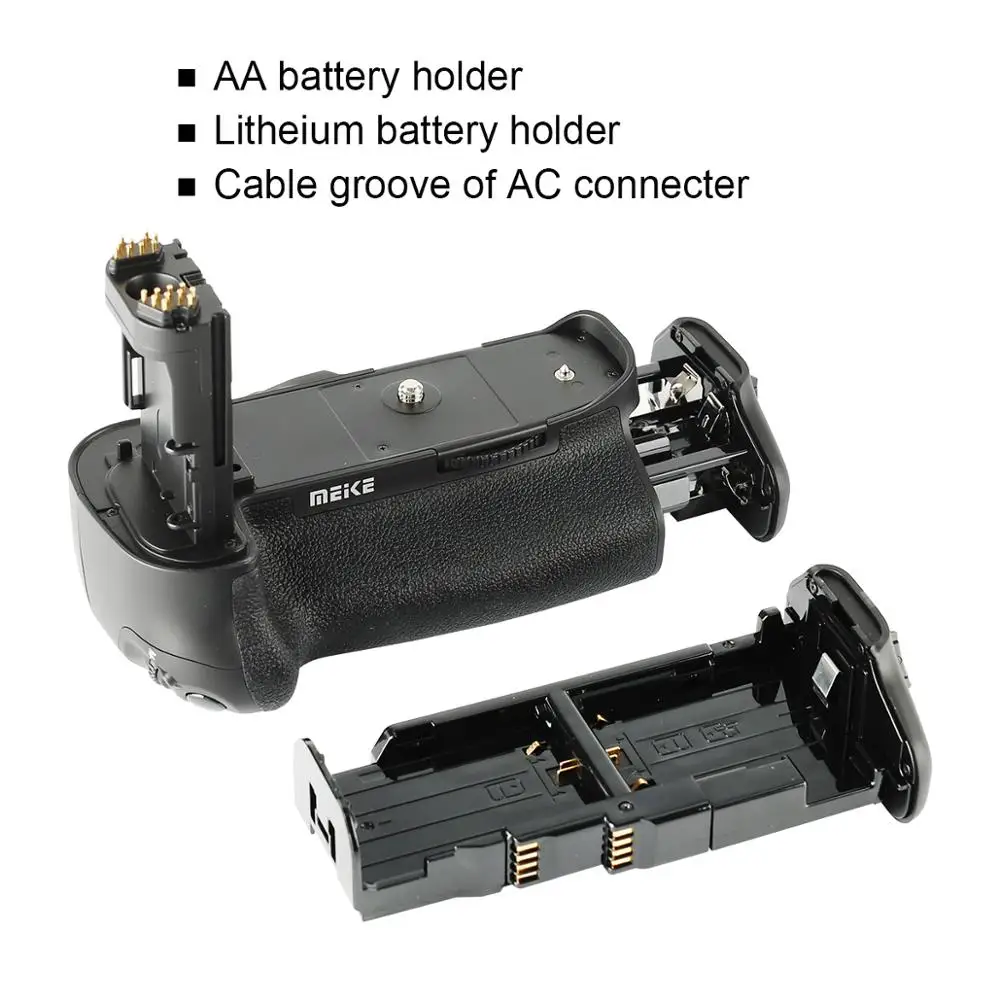 Meike MK-7D2 Professional Battery Grip for Canon EOS 7D2 7D Mark II DSLR Cameras as BG-E16