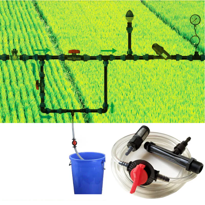 Venturi fertilization system Irrigation Venturi Automatic fertilizer injector Fertilizer
