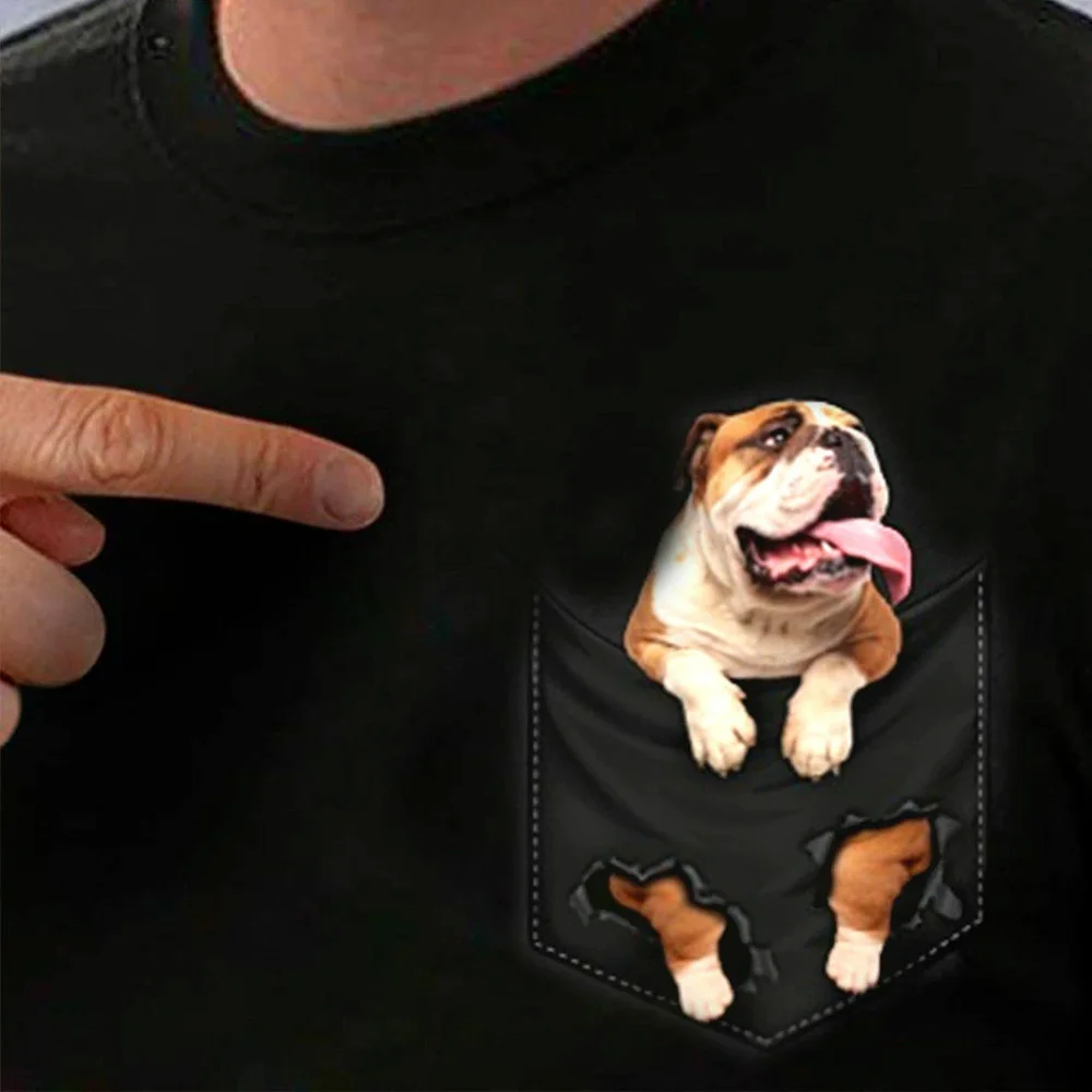 CLOOCL Summer 100% Cotton T-Shirt Shiba Inu Printed Men T Shirt Funny Short Sleeve Fashion Unisex Streetwear Black Tops