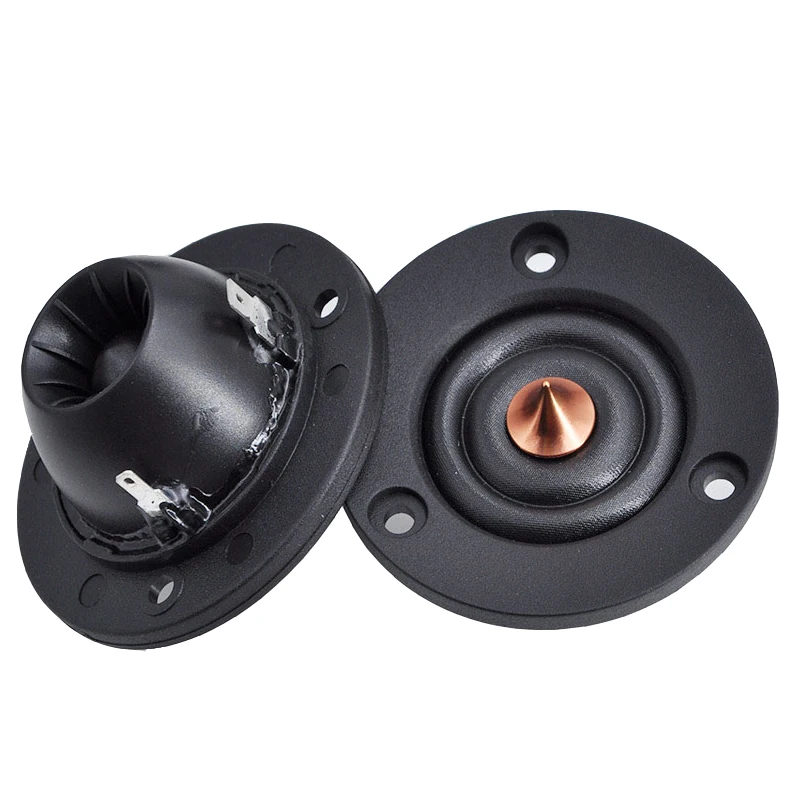 

2pcs 2 Inch Silk Dome Tweeter High-End Hifi 4 Ohm 35W Passive Speaker Treble Bullet Horn Car Automobile Speakers