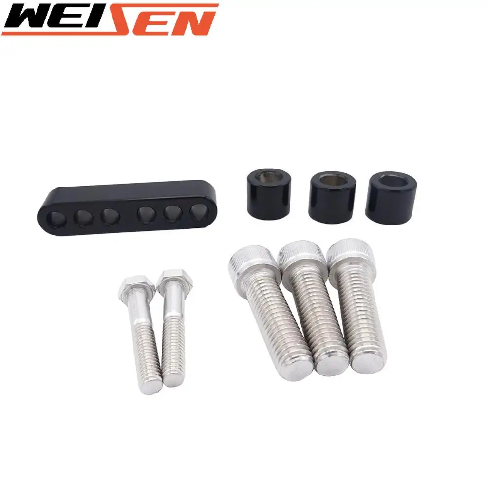 3/4 inches Footpeg Extension Kit with Bolts Fit for Harley Touring FL 1983-2008 Motorcycle Accessories