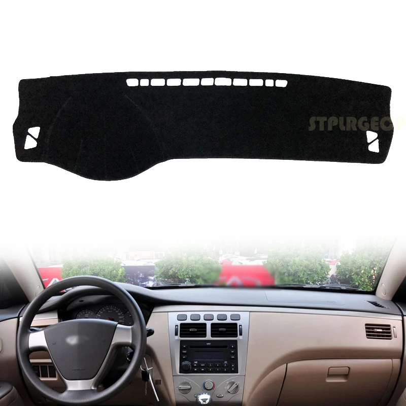 for Chery A5 Fora Alia Elara MVM 520 530 Vortex Estina Anti-Slip Dashboard Cover Protective Pad Car Accessories Sunshade Carpet
