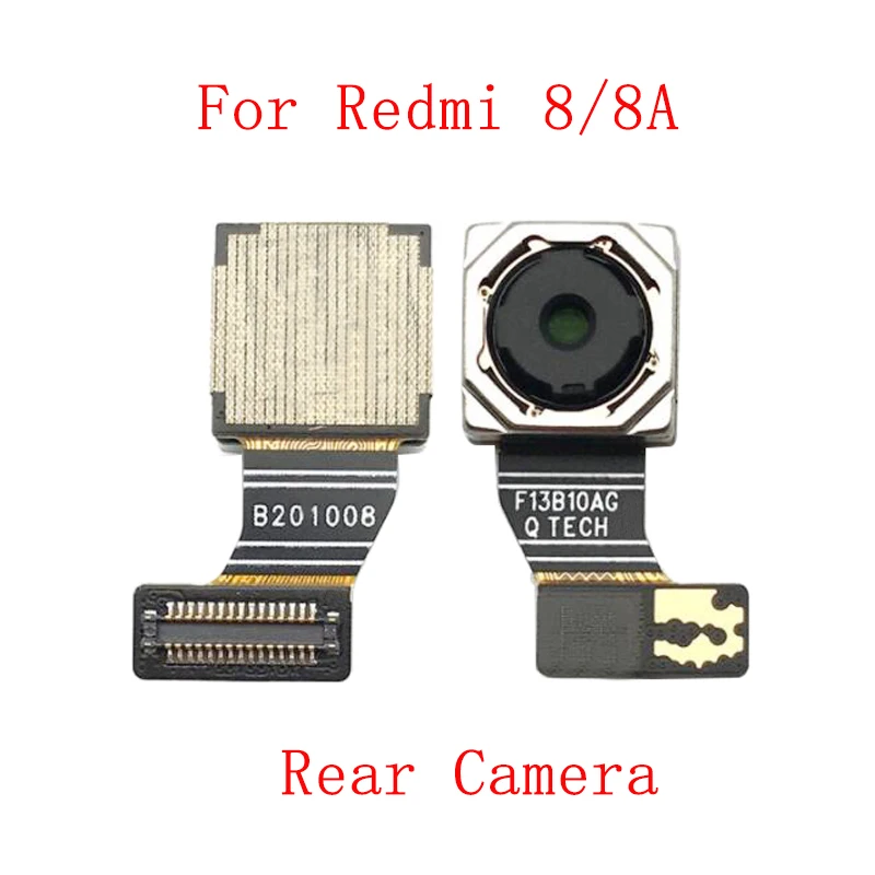 Back Rear Front Camera Flex Cable For Xiaomi Redmi Note 9 9Pro 9 9A 8 Main Big Small Camera Module Repair Replacement Parts