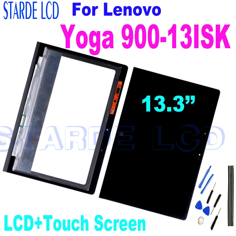 

13.3" LCD Replacement For Lenovo Yoga 900-13ISK LCD Display Touch Screen Digitizer Assembly for Lenovo Yoga 900 Screen Replaceme