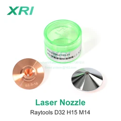 Raytools Original Laser Nozzle Dia.32mm Caliber 0.8 - 5.0mm Single Layer / Double Layers for Fiber Laser Cutting Heads