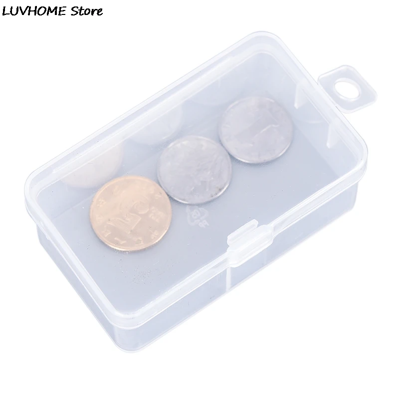 Wholesale Packaging Small Box Chip Box Storage Transparent Plastic Small Product PP Material Candy Gadgets Box