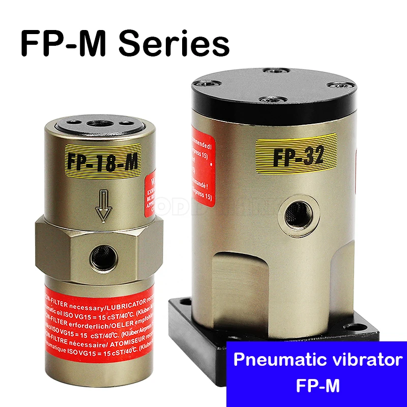 

Pneumatic Vibrator FP-12/18/25/35/40/50-M Oscillator Pneumatic Hammer (FP-80-M Flange Need To Be Customized)