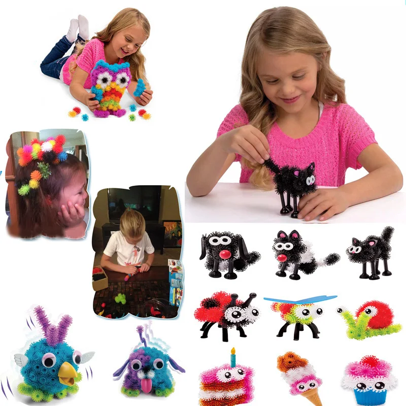 DIYเด็กการศึกษาของเล่น 800 PCS Magicของเล่นMEGA Pack Squishของเล่นเด็กวันเกิดคริสต์มาสของขวัญ