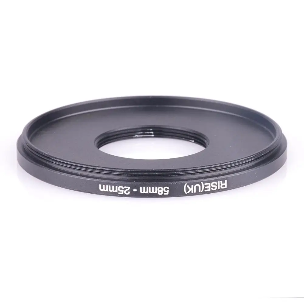 RISE(UK) 58mm-25mm 58-25mm 58 a 25 adaptador de anillo de filtro reductor