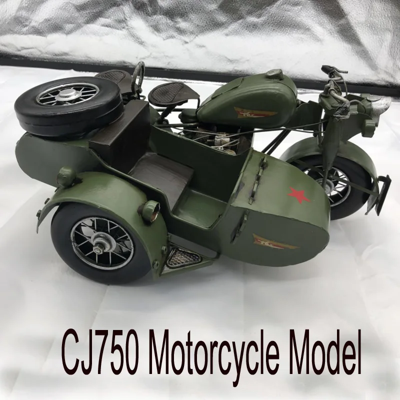 Handmade CJK750 motorcycle model motorcycle accessories K750 KS750 Ural motorcycle model