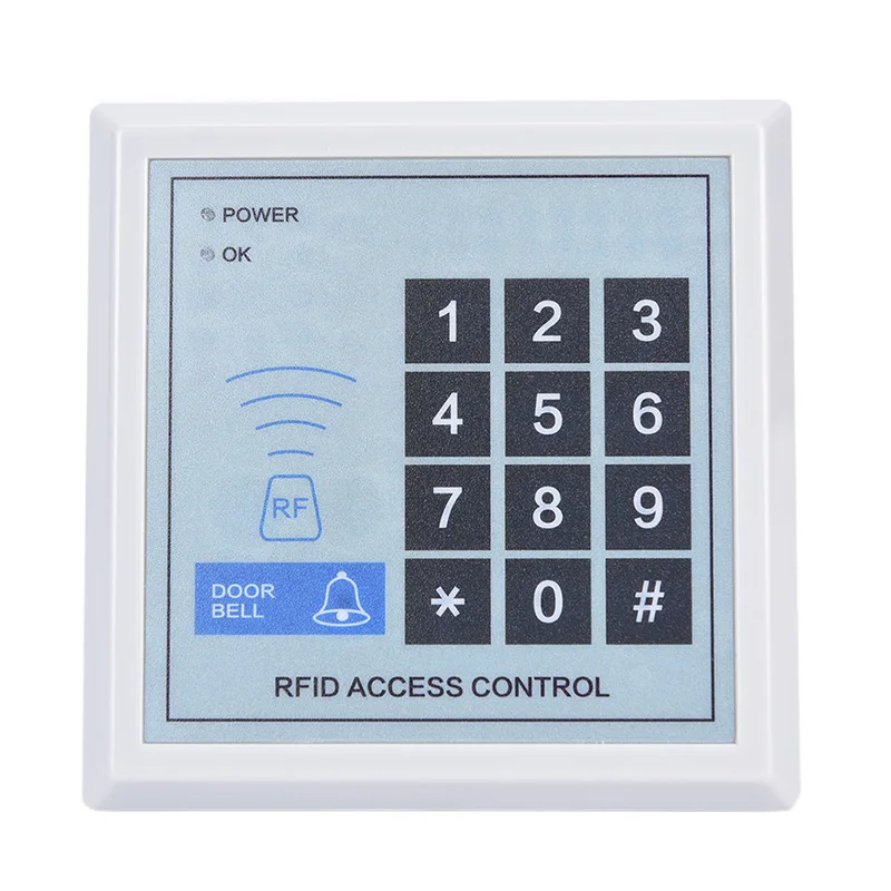 Security RFID Proximity Entry Door Lock Access Control System Device Machine 11.8cm x 11.8cm x 2.2cm