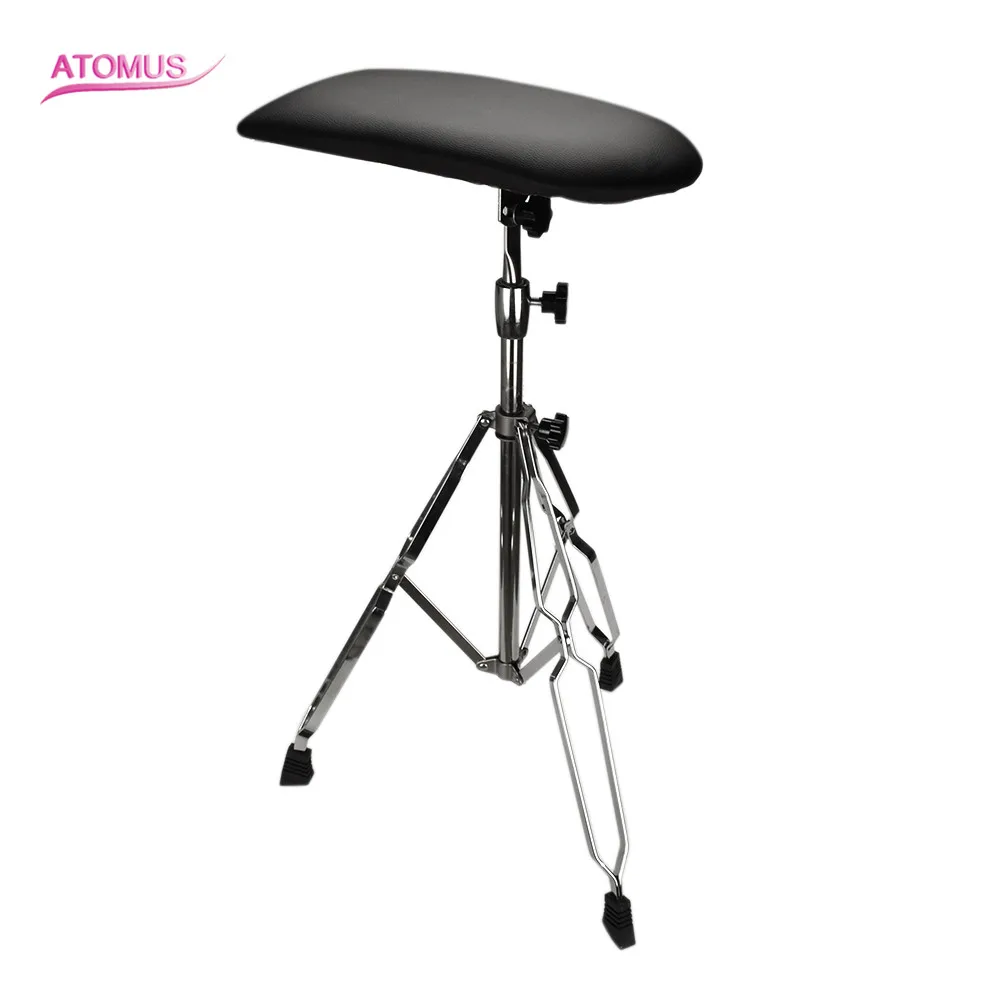 Adjustable Height Tattoo Armrest Tripod Stand Soft Pad Portable Tattoo Accessories Arm Leg Rest Tattoo Art Salon Armrest Table