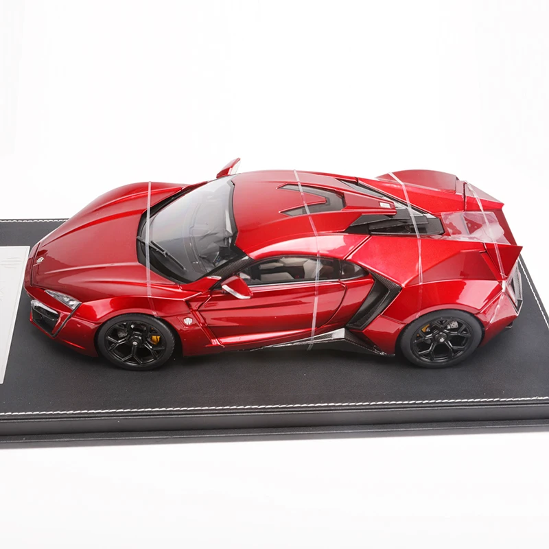 Kengfai Lykan Hyper 1:18 Alloy Car Model Open Al Doors Collection Of Mock-Up Car