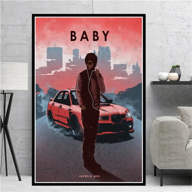 Movie Car Legends Canvas Painting Star Poster Prints Wall Art Picture Vintage Photograph Decorative Gift Home Decor Tableau