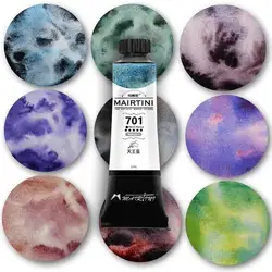 MAIRTINI 12colors 5/15ml Artist Layed Watercolor Paint Tube Professional Water Color For Painting Art Supplies