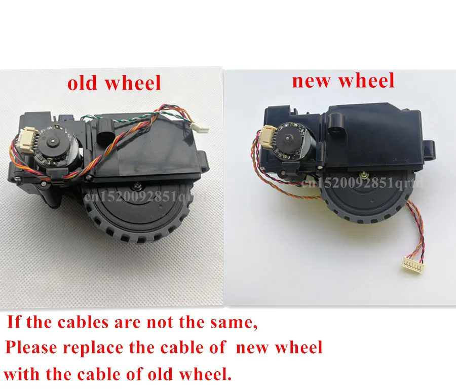 ロボット掃除機用の左右のホイールモーター,ロボット掃除機用の掃除機,ilife v7plus,v7s pro,v7ロボット,ilife部品