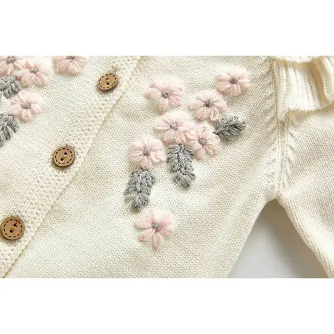8 best sales stickad babyoutfit - №3