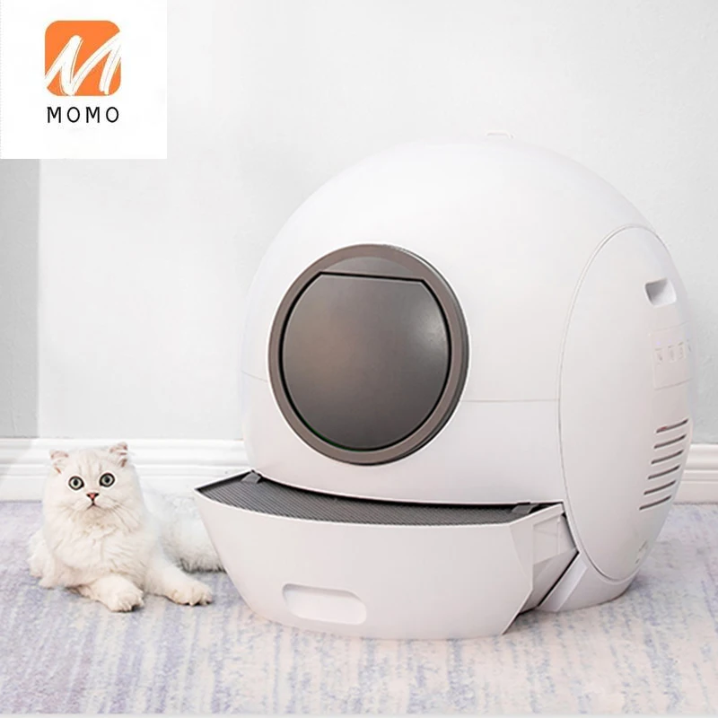 automatic electric pet toilet litter box wifi smart intellect cat litter basin