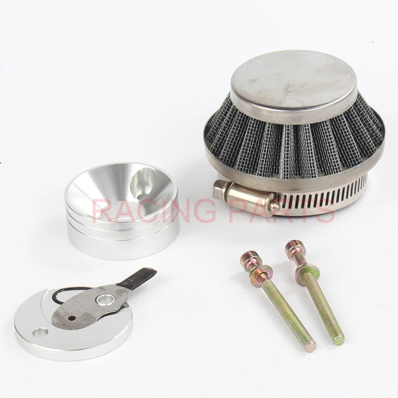 Carburetor Air Filter Adapter Vstack For 23cc 33cc 43cc Big Foot Goped Blade Scooter 47cc 49cc Pocket Bike Mini Dirt ATV