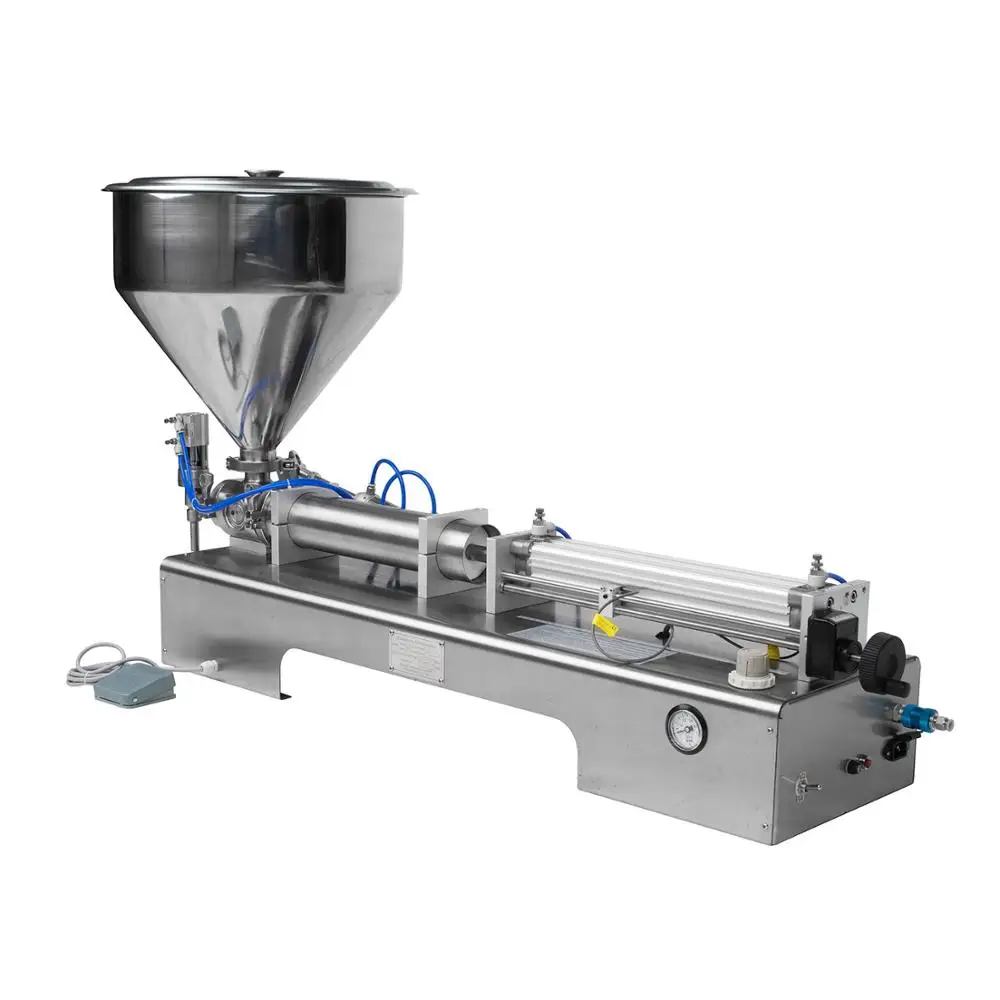 Liquid Filling Machine วางเครื่องบรรจุขวดบรรจุของเหลวขนาด1ลิตรสบู่ Sanitizer เครื่อง