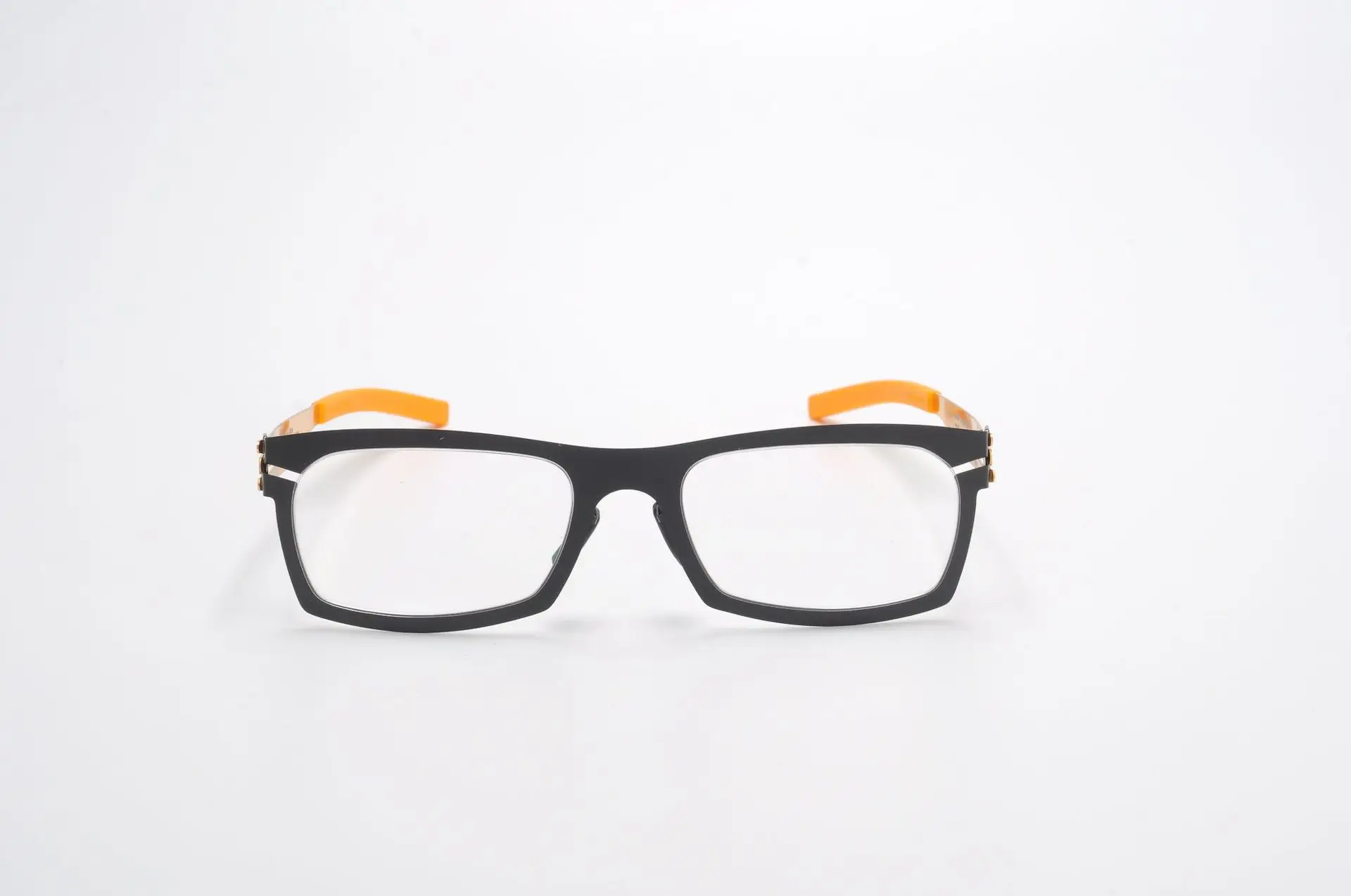 Glasses Frame No Screws No Welding Spot Glasses Frame Men's Full-Frame Retro Personality Super Elastic Thick Frame