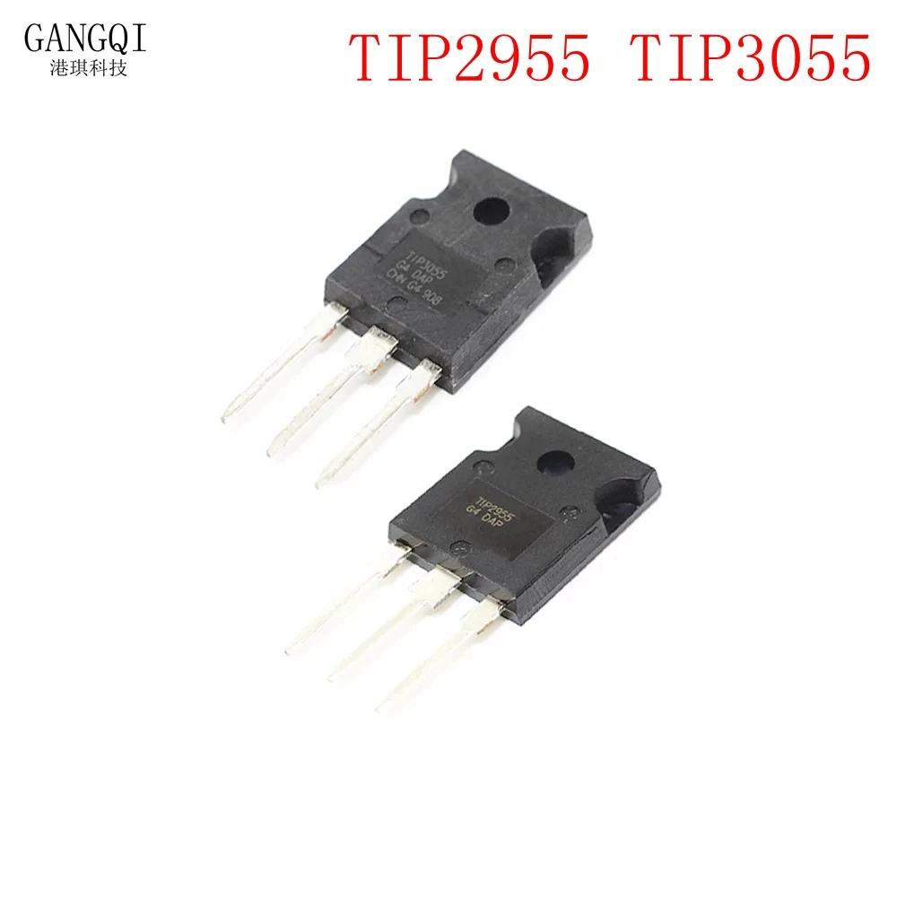 

5 шт. новый TIP2955 TIP3055 15A100V силовой транзистор Дарлингтона TO-247 2955 3055 в наличии