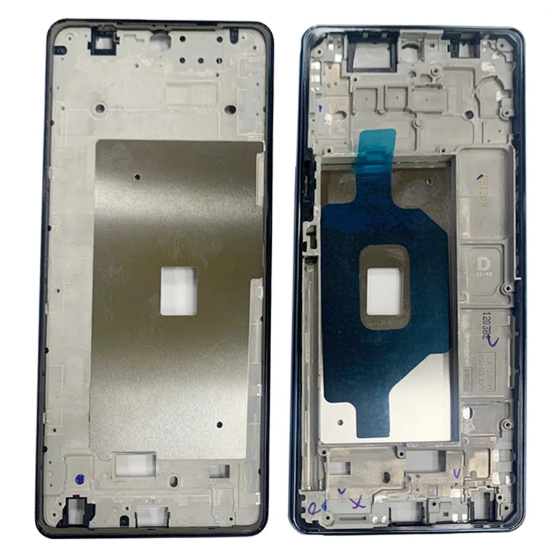 Housing Middle Frame LCD Bezel Plate Panel Chassis For LG Stylo 6 Q730 Phone Metal Middle Frame Replacement Parts