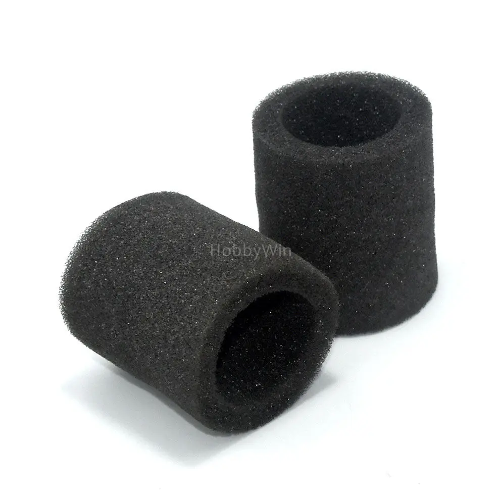 Air Filter Sponge 1/8 Scale Nitro RC Car Engine Parts 2pcs