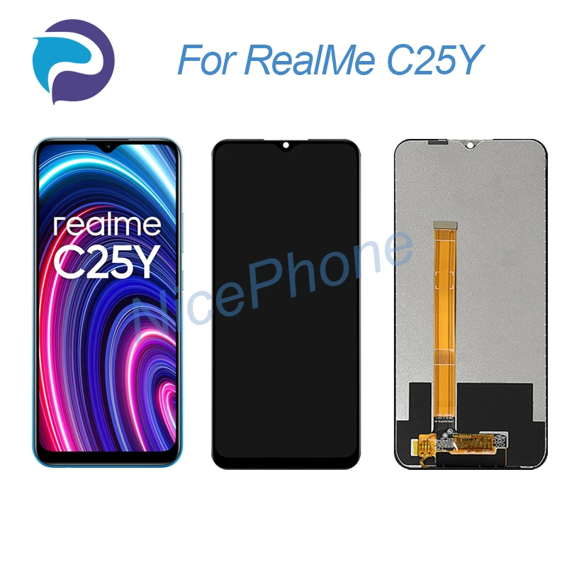 

ЖК-дисплей RealMe C25Y, 6,5 дюйма, RMX3265, RMX3268 RealMe C25Y