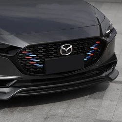 Car Front Grill Decoration Sticker Grille Color Trim for Mazda 3 Axela Sedan BP Accessories 2020 2021 2022 2023