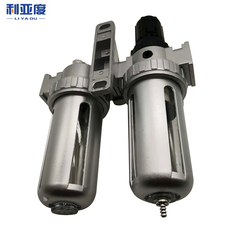 Imagem -04 - Filtro de ar Regulador Compressor de ar Óleo Separador Água Armadilha Filtro Regulador Válvula Dreno Automático Sfc200 Sfc300 Sfc400