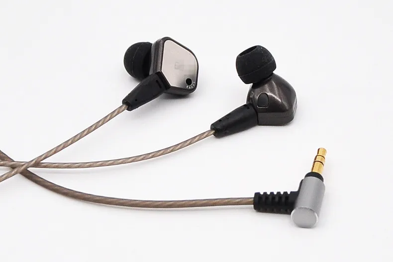 Audio Cable With Mic For Sennheise IE80 IE8 IE80s IE8i Headset Accessories 24K Au-plated Stereo Audio Jack 3.5mm Plug 1.2m Cable